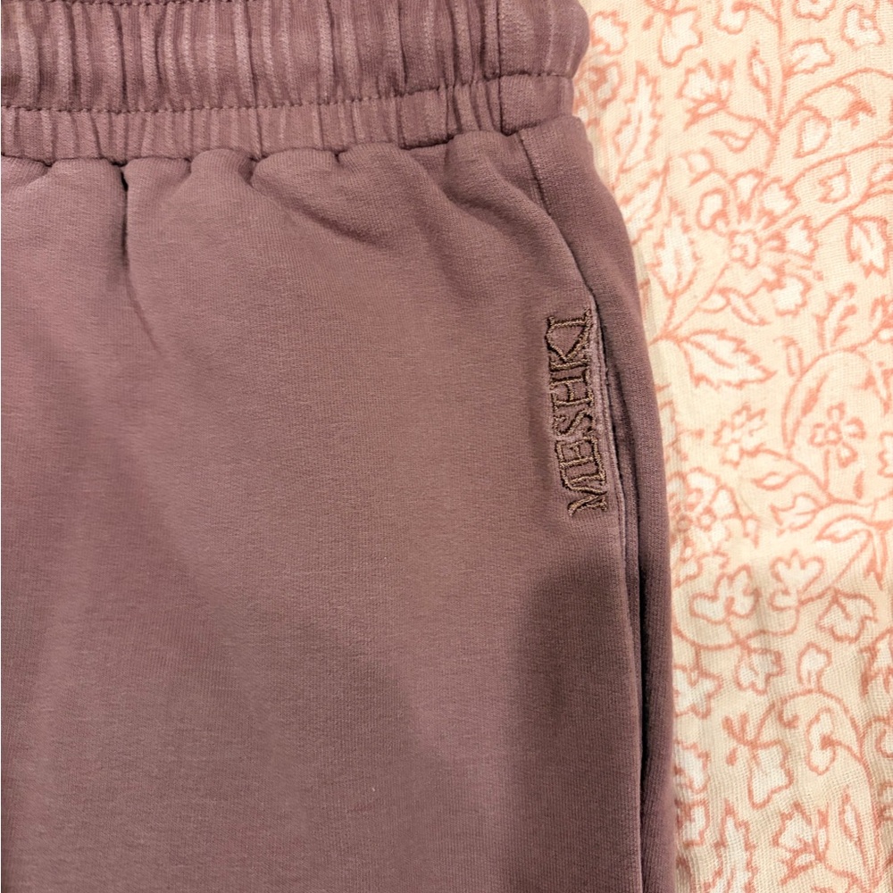 Meshki sweatpants women’s purple size small